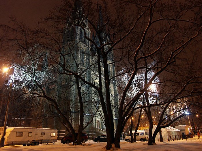 Noční Praha