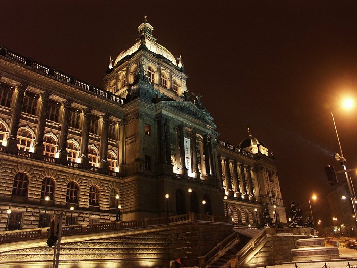 Noční Praha