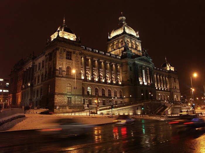 Noční Praha