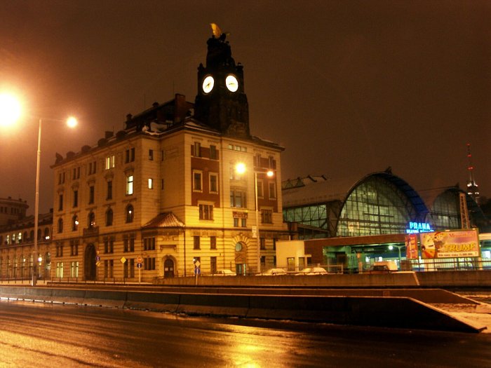 Noční Praha